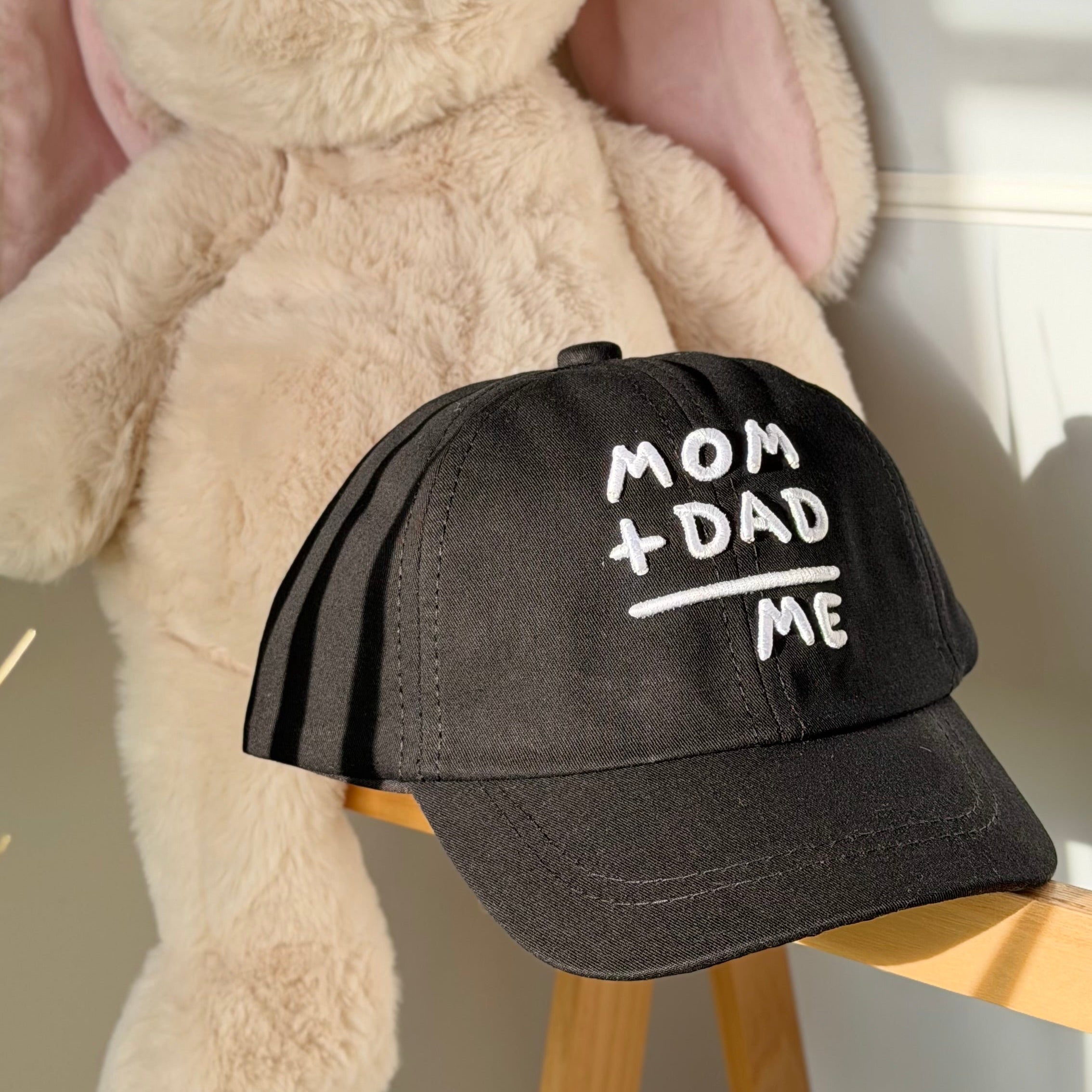 Mom+Dad=Me Cap