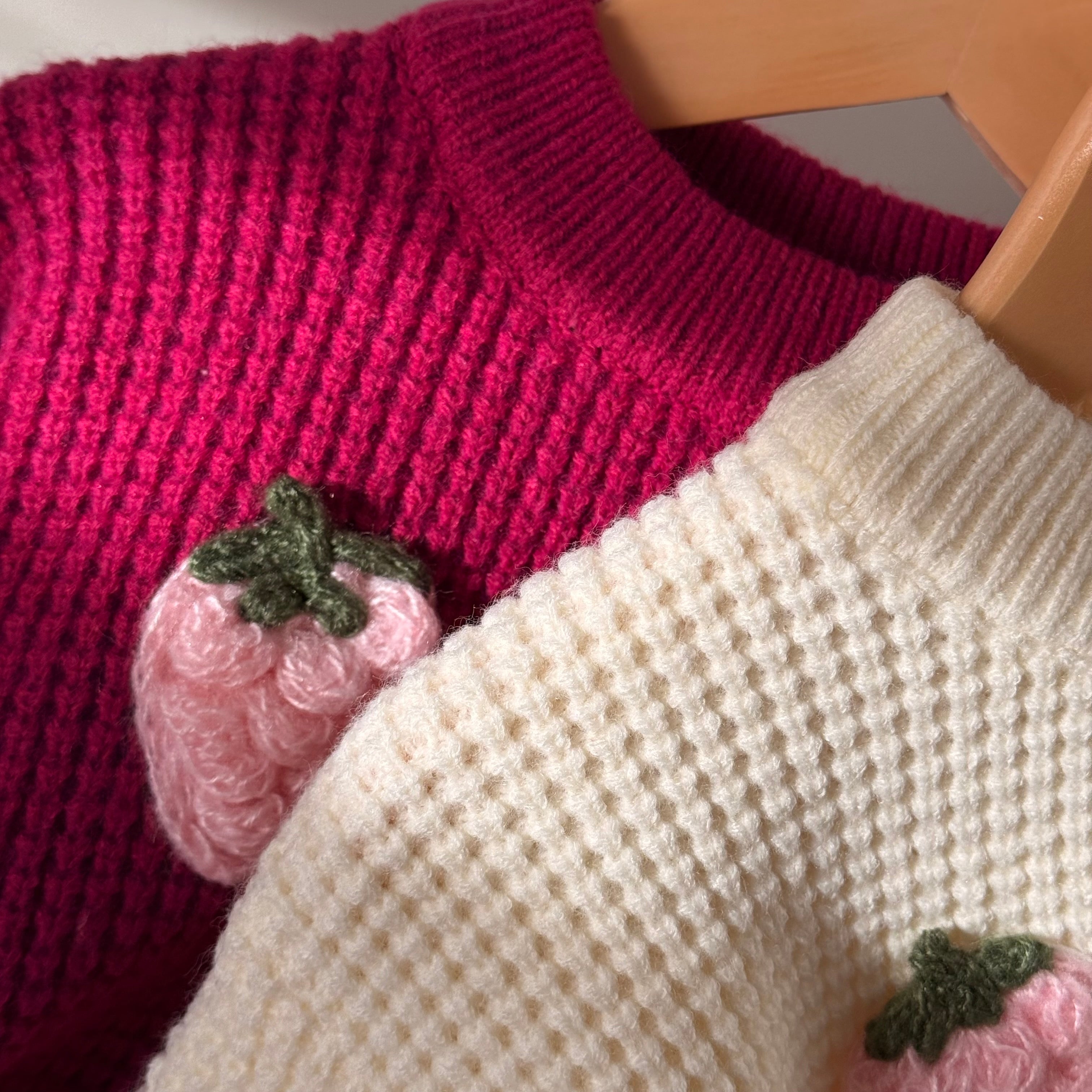 Strawberry Knit Sweater