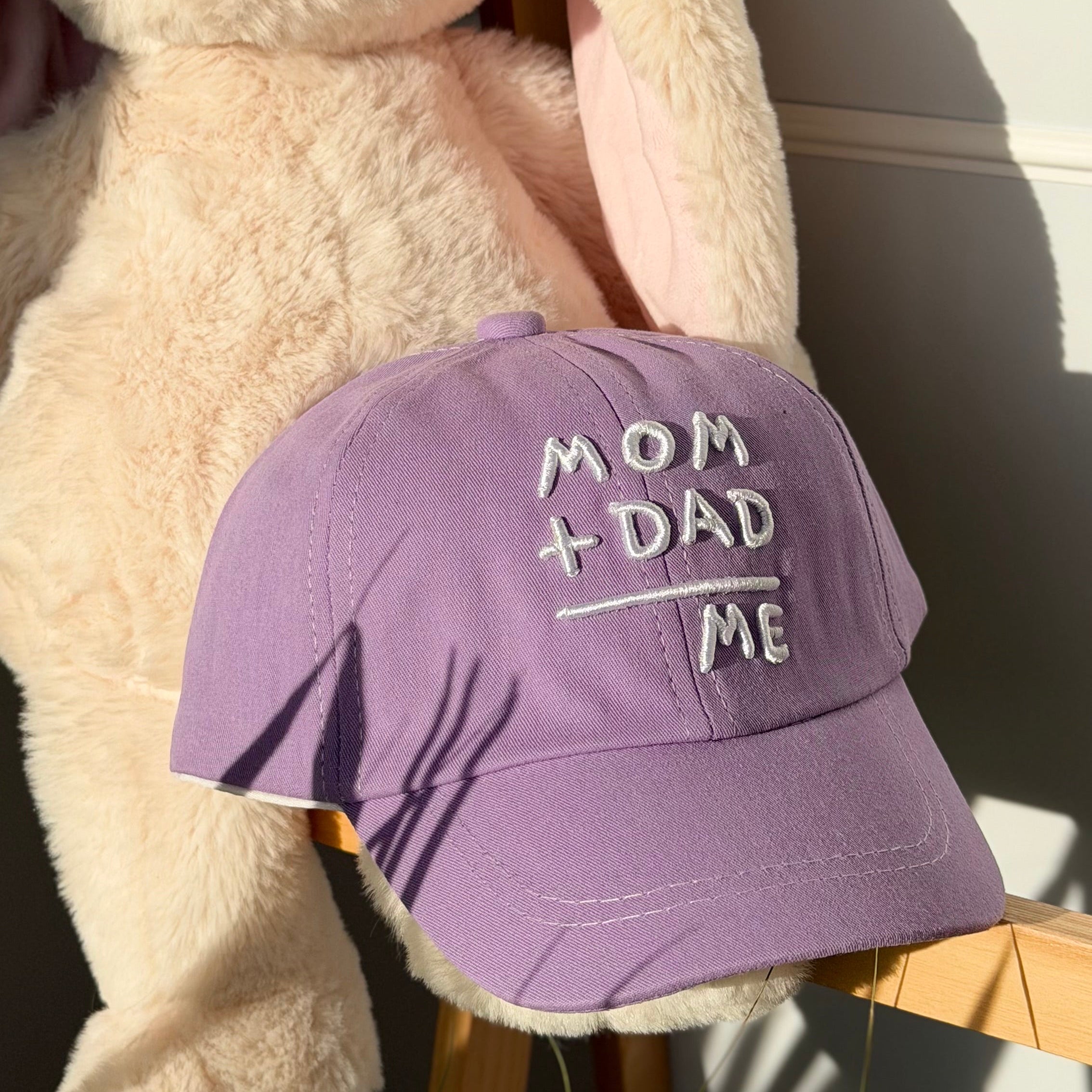 Mom+Dad=Me Cap