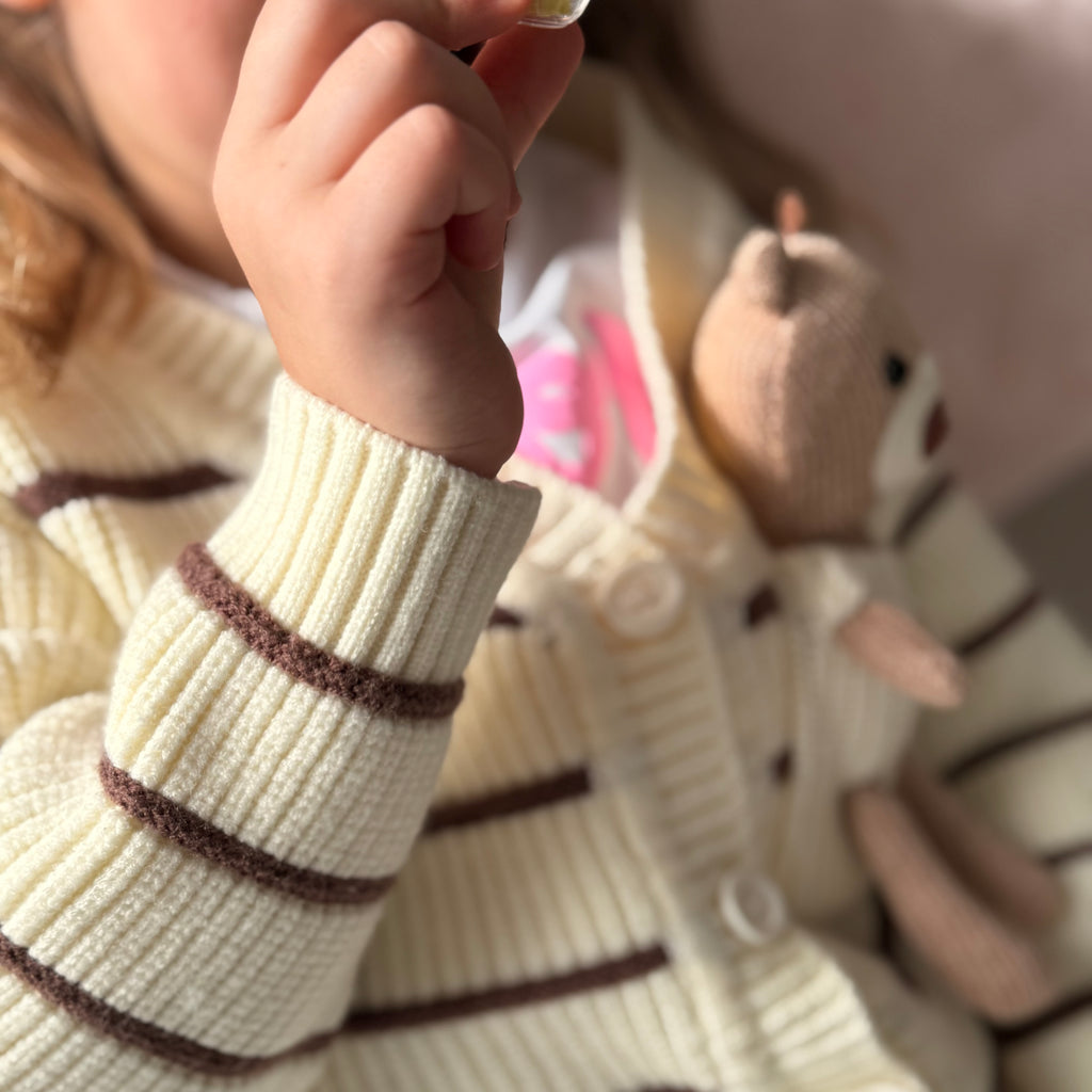 Snuggle Bear Cardigan