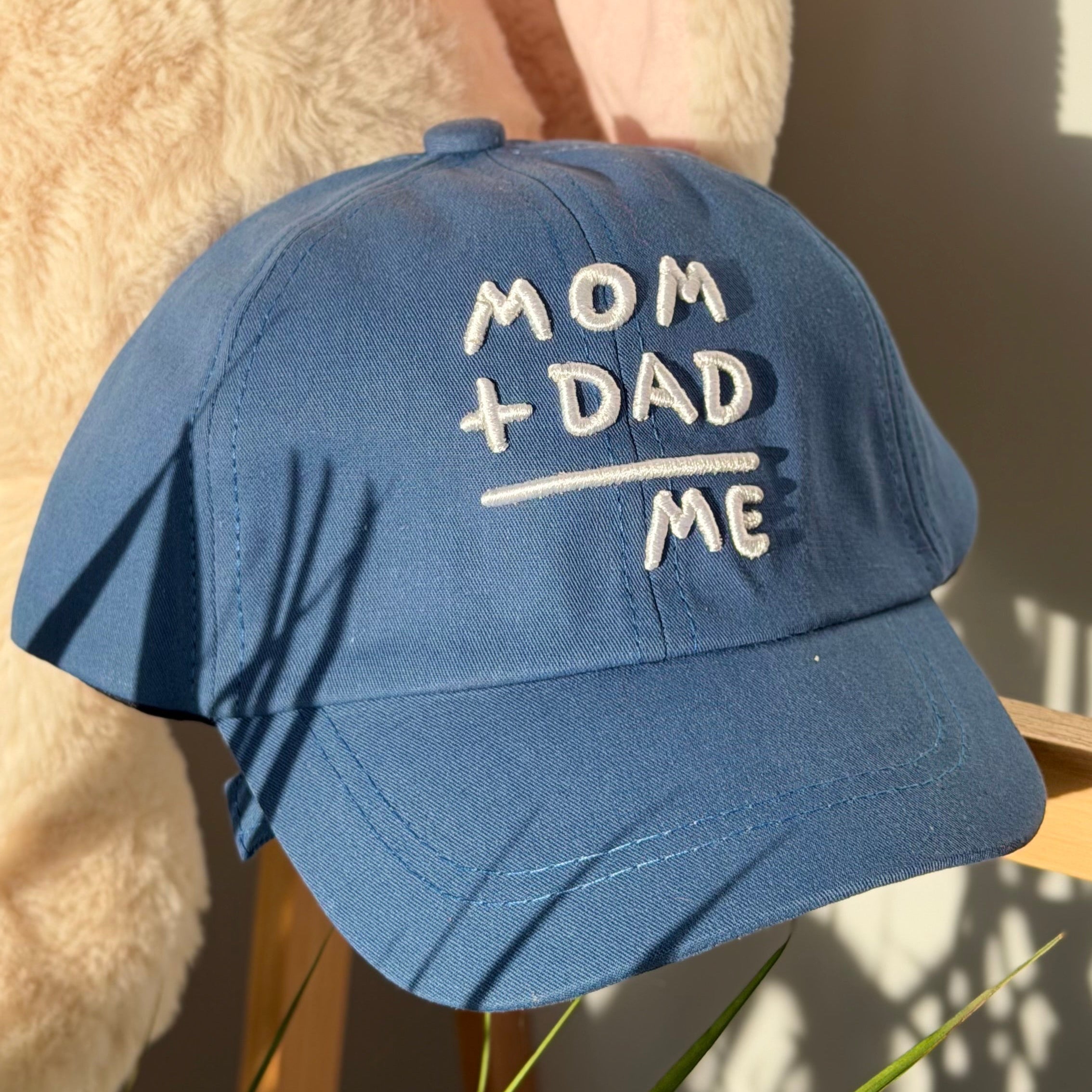 Mom+Dad=Me Cap