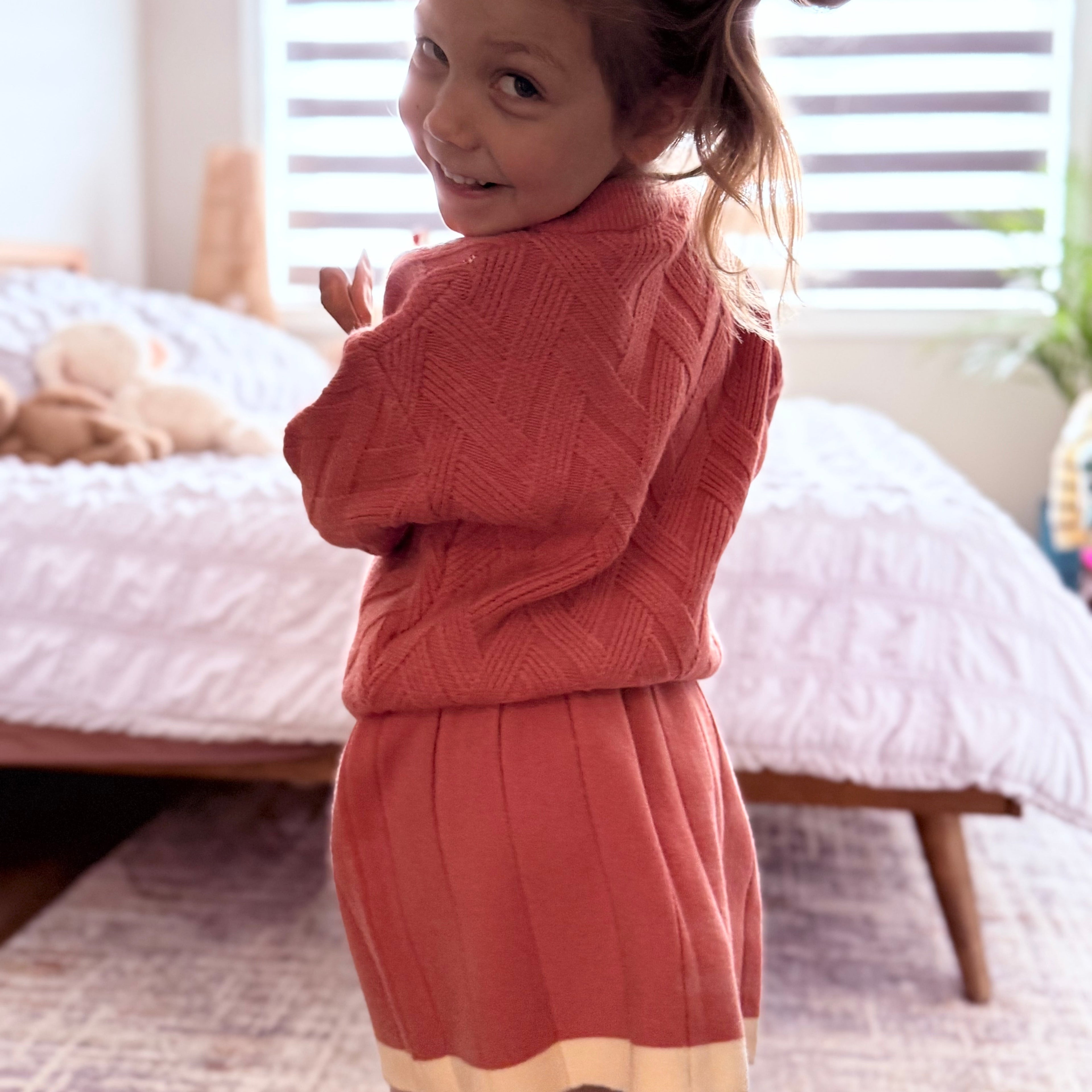 Rosie Knit Skirt Set