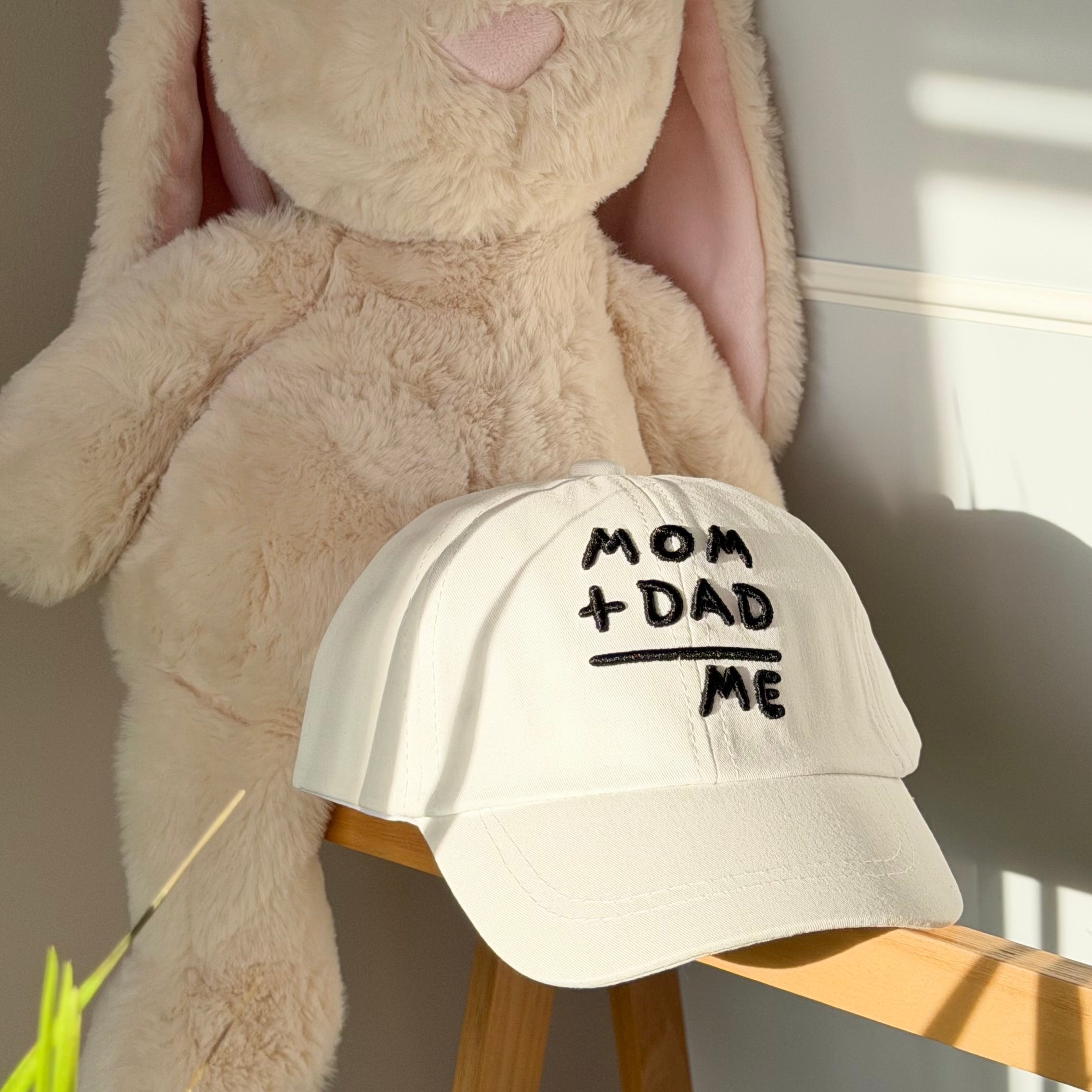 Mom+Dad=Me Cap