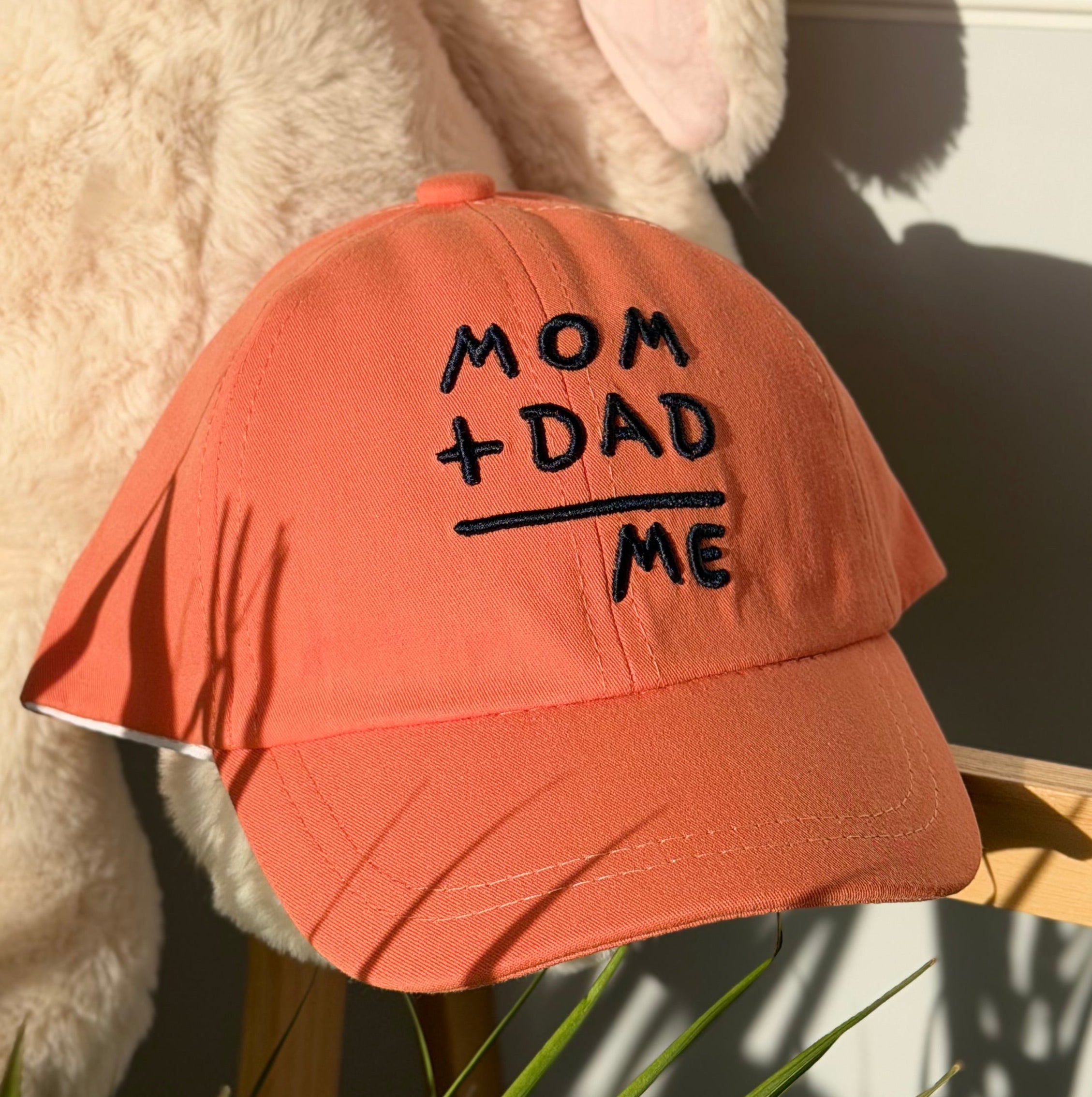 Mom+Dad=Me Cap