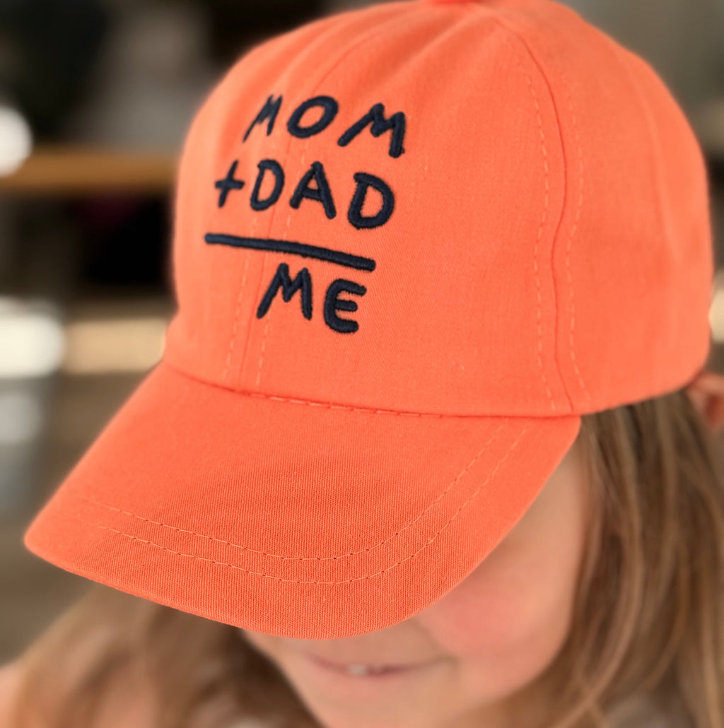 Mom+Dad=Me Cap