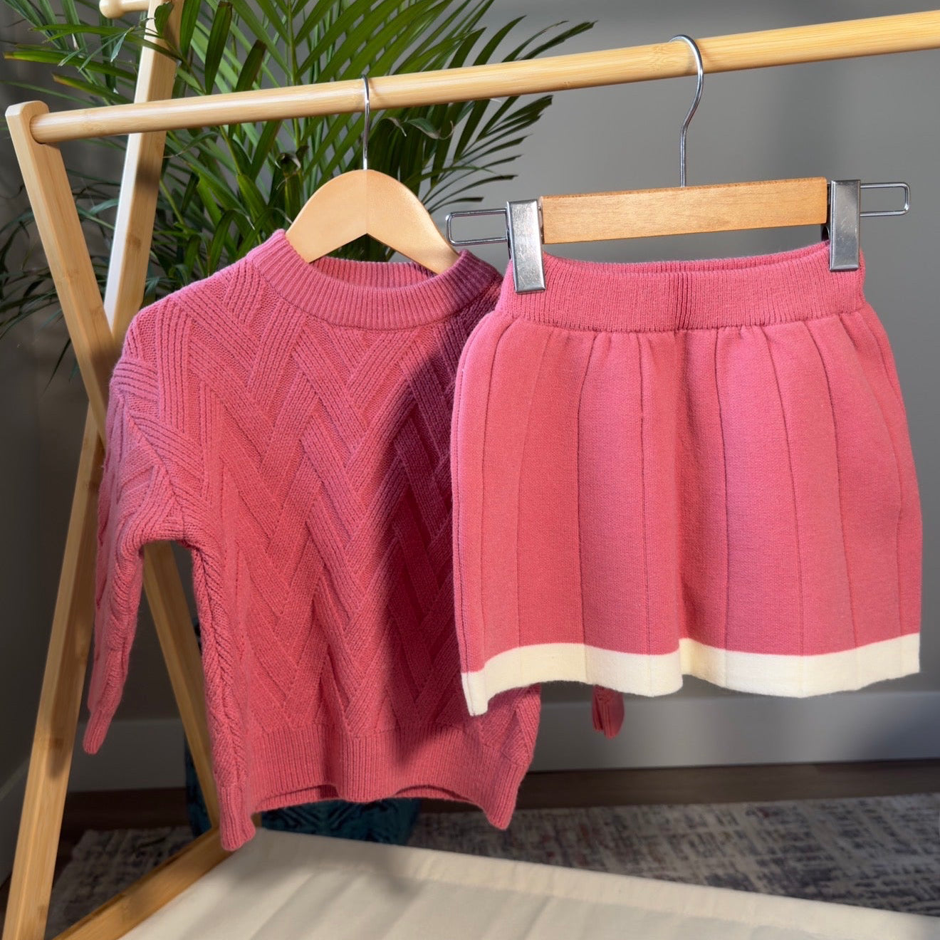 Rosie Knit Skirt Set