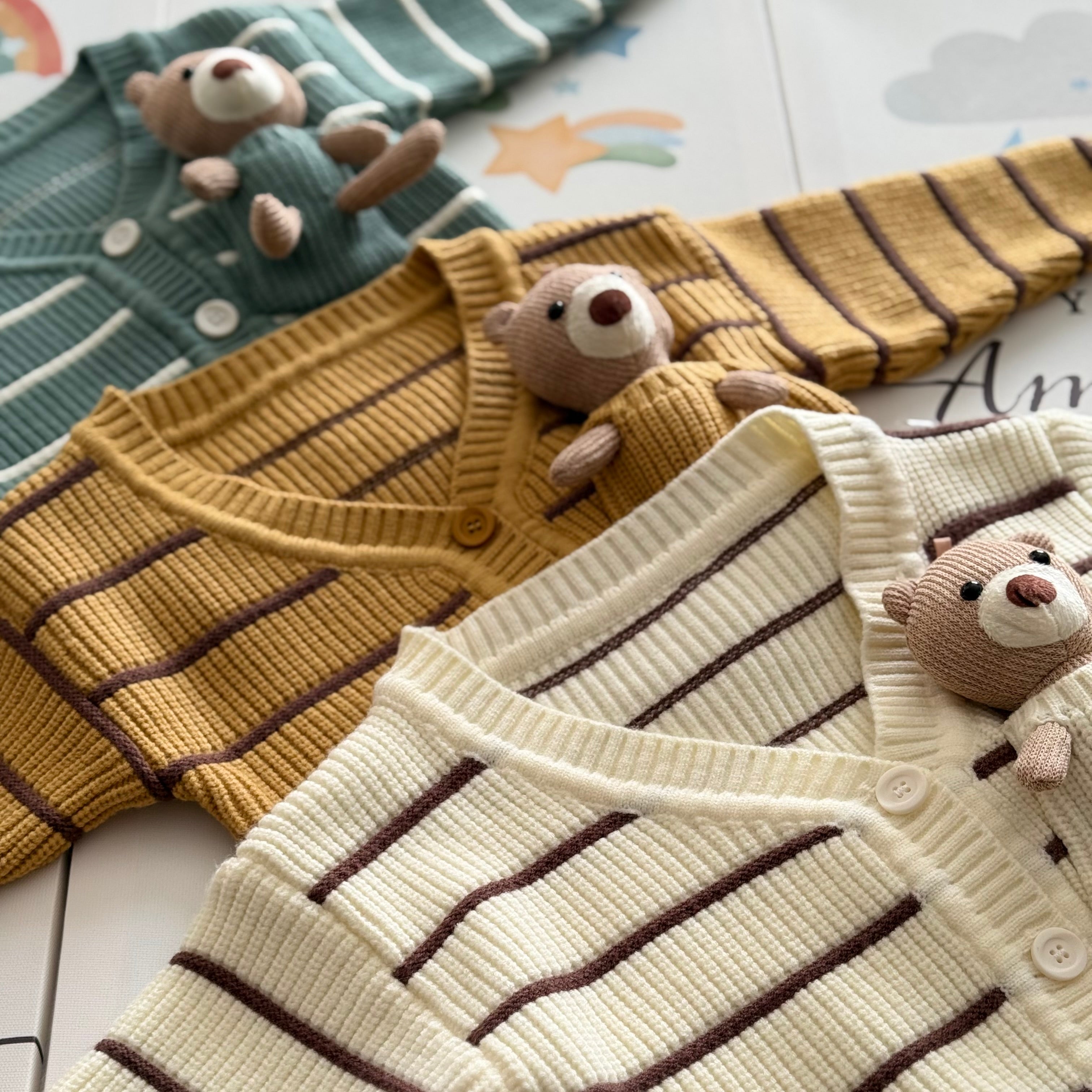 Snuggle Bear Cardigan