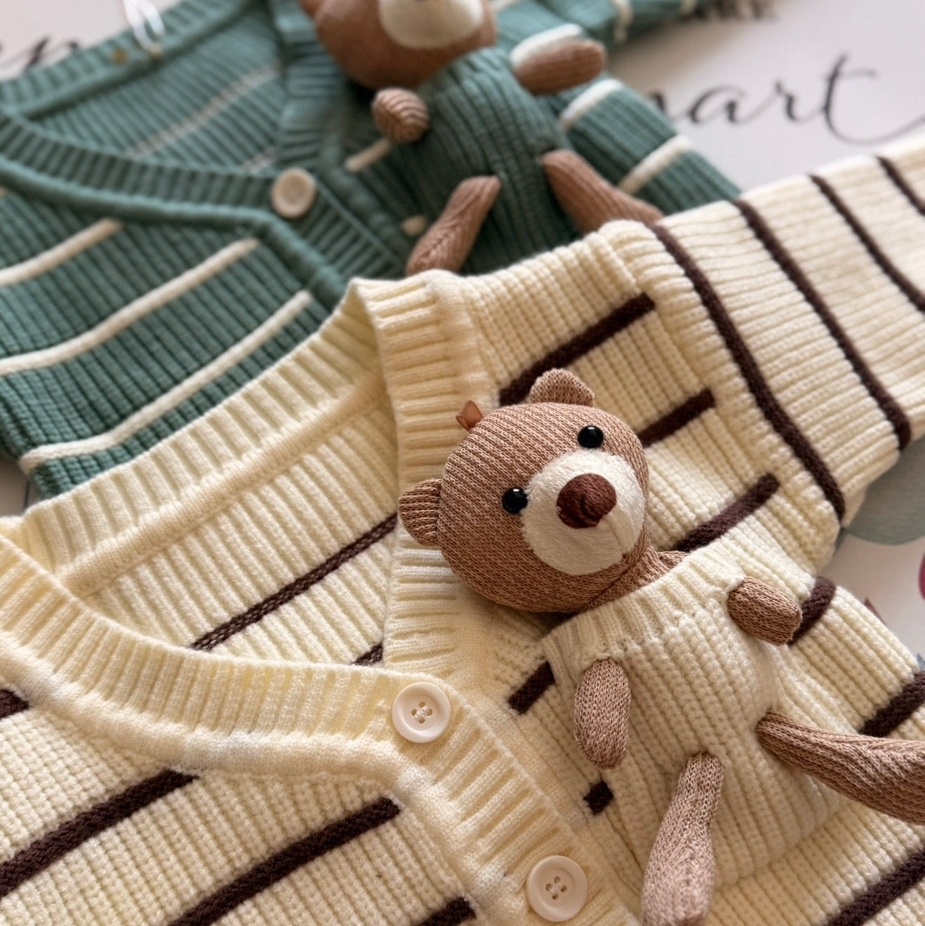 Snuggle Bear Cardigan