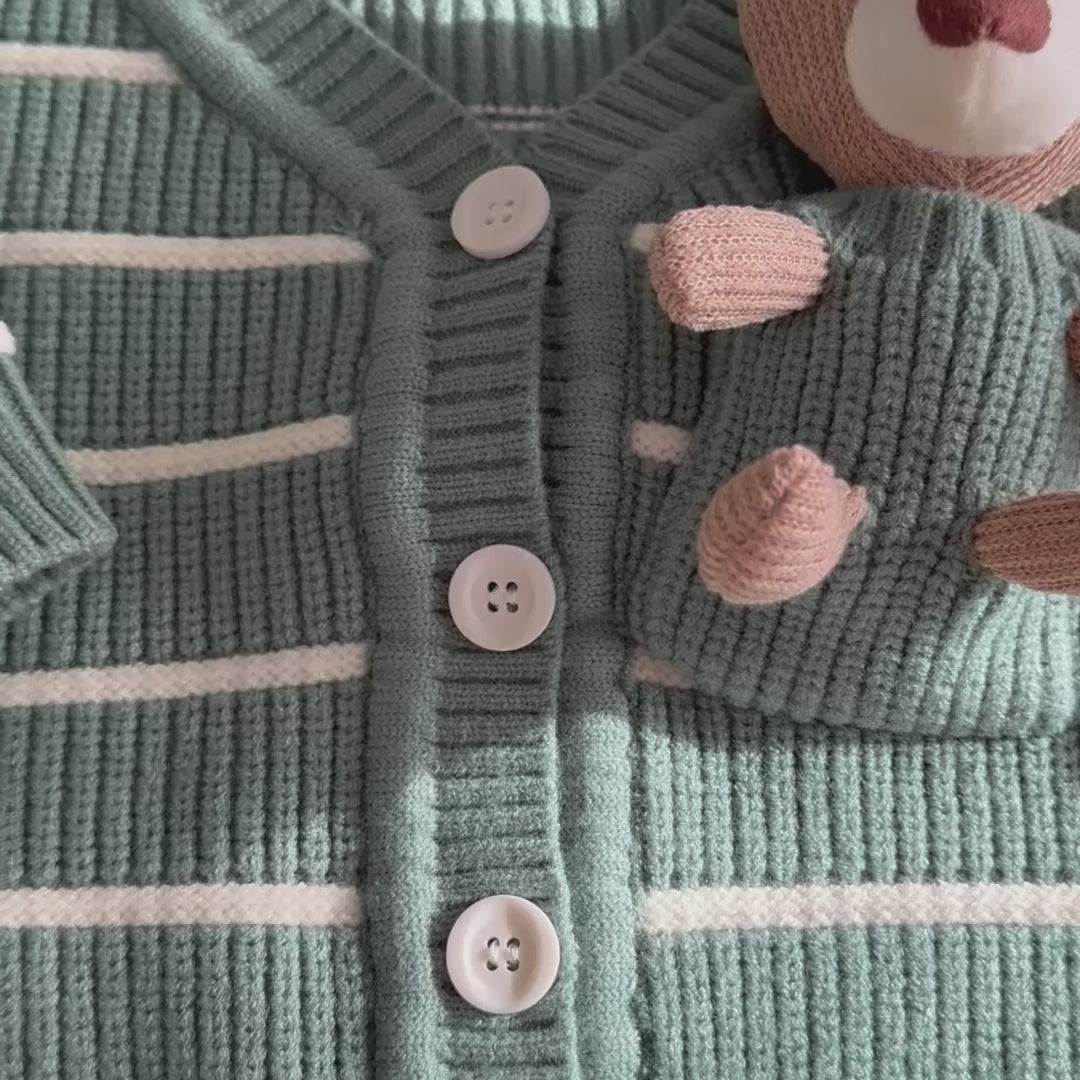 Snuggle Bear Cardigan